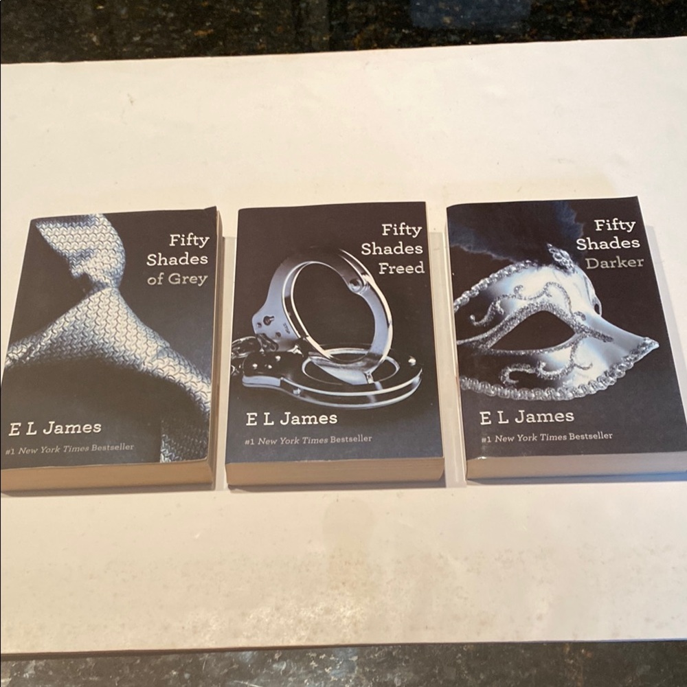 “Fifty Shades of Gray,” Paperback Trilogy